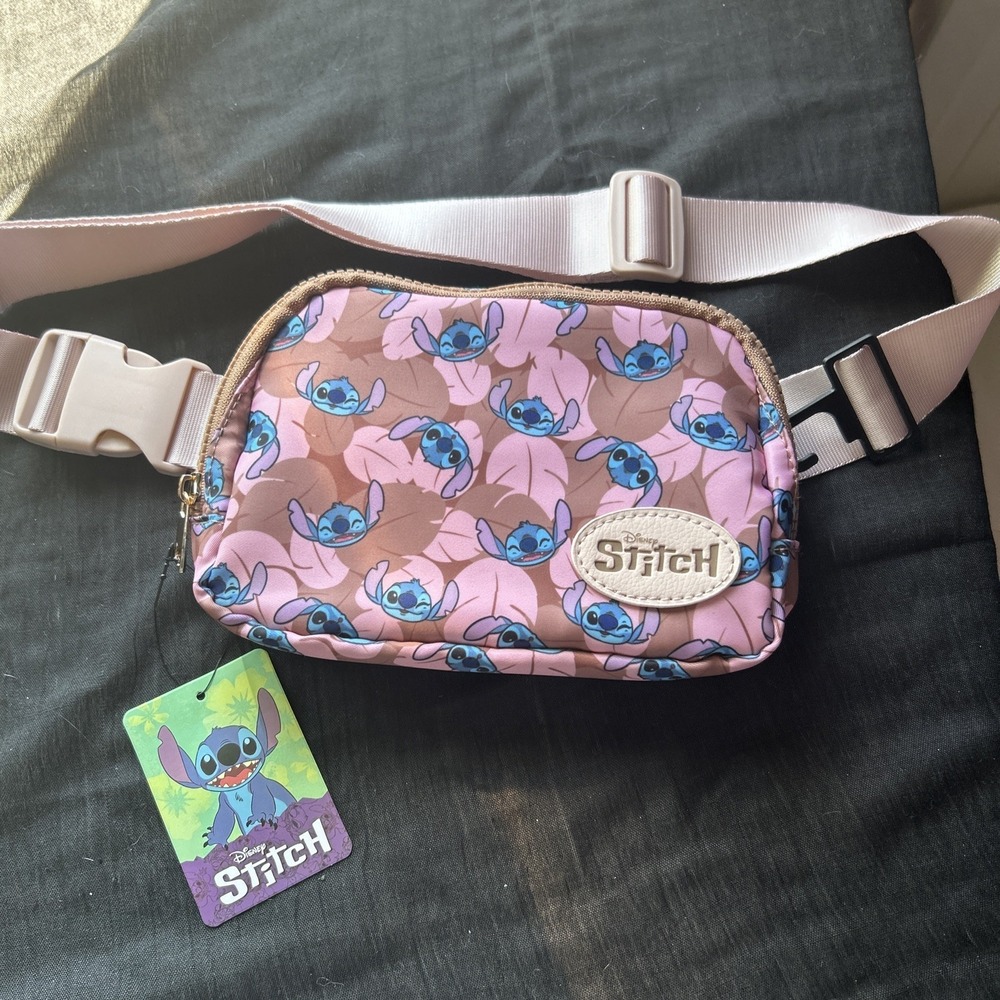 DISNEY Lilo and Stitch Sling Bag - Fanny Pack By Bioworld NEW WITH‎ TAGS